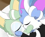 Rating: s
ID: 5538770
Date: 2025-04-29 23:47:23 -0400
Status: active
Score: 21
6:5 absurd_res bed black_clothing black_hoodie black_topwear blue_body blue_fur clothing delisylvi_(character) demmy duo eeveelution eyes_closed eyewear fan_character feral feral_on_bottom feral_on_top french_kissing fur furniture generation_6_pokemon glasses green_body green_fur hand_on_face hi_res hoodie kissing lying male male/male male_on_bottom male_on_top mammal nintendo on_back on_bottom on_top pokemon pokemon_(species) sylveon topwear whiskers post #5538770