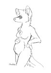 Rating: s
ID: 5664000
Date: 2025-06-24 01:38:51 -0400
Status: active
Score: 3
2025 anthro black_and_white breasts cloudpie conditional_dnp digital_drawing_(artwork) digital_media_(artwork) eyewear eyewear_only featureless_breasts female female_anthro fur glasses glasses_only hand_on_hip hand_on_own_belly hand_on_own_hip head_tuft inner_ear_fluff kangaroo macropod mammal marsupial microsoft_paint_(artwork) monochrome navel nude outie_navel portrait pregnant pregnant_anthro pregnant_female rectangular_glasses rucio_(radix) side_view sketch snout solo standing tail three-quarter_portrait tuft wearing_glasses post #5664000