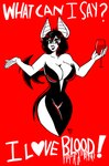 Rating: s
ID: 2983544
Date: 2021-10-20 03:04:29 -0400
Status: active
Score: 12
anthro bat bat_wings beverage blood bodily_fluids breasts clothed clothing container cup dress drinking_glass english_text female glass glass_container glass_cup hair hi_res mammal membrane_(anatomy) membranous_wings noncomposmentisstuff smile solo text wine_glass wings post #2983544