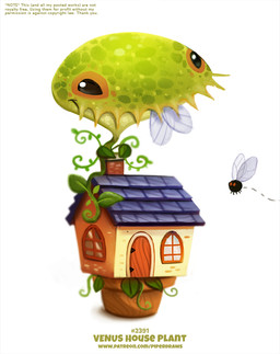 2019 ambient_arthropod ambient_fly ambient_insect ambiguous_gender arthropod beady_eyes black_body black_eyes brown_body building carnivorous_plant compound_eyes digital_media_(artwork) digital_painting_(artwork) door eating elemental_creature english_text feral flora_fauna fly_(animal) flying green_body group house housefly houseplant humor insect insect_wings leaf painting_(artwork) piper_thibodeau plant plant_pot pun red_eyes simple_background smile text url venus_flytrap visual_pun white_background window wings