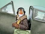 Rating: s
ID: 3994749
Date: 2023-04-15 23:51:24 -0400
Status: active
Score: 19
2023 4_fingers aircraft anthro clothed clothing cockpit eyewear eyewear_on_head felid fingers gloves goggles goggles_on_head green_eyes handwear hat headgear headwear hi_res jacket looking_back male mammal pantherine rabbi-tom sitting solo spitfire_mk_v stripes supermarine_spitfire tiger topwear vehicle post #3994749