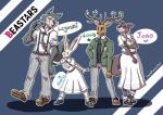 Rating: s
ID: 2134358
Date: 2020-01-31 05:52:51 -0500
Status: active
Score: 23
2020 5_fingers absurd_res anthro antlers beastars blush canid canine canis cervine clothed clothing deer domestic_rabbit dwarf_rabbit english_text envious female fingers fur group haru_(beastars) hi_res horn juno_(beastars) lagomorph larger_male legoshi_(beastars) leporid louis_(beastars) male mammal multicolored_body multicolored_fur netherland_dwarf_rabbit oryctolagus rabbit red_deer serious signature size_difference smile sockpuppetowl text wolf post #2134358