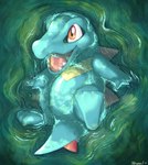 Rating: s
ID: 5627751
Date: 2025-06-07 23:25:34 -0400
Status: pending
Score: 2
2025 ambiguous_gender blue_body brown_eyes crocodilian generation_2_pokemon hi_res lying nintendo on_back open_mouth open_smile partially_submerged pokemon pokemon_(species) pupils reptile scalie sharp_teeth signature smile solo tail teeth tobne tongue totodile water white_sclera post #5627751