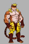 Rating: s
ID: 5583575
Date: 2025-05-19 11:34:19 -0400
Status: active
Score: 14
abs anthro biped blonde_hair brown_clothing brown_fingerless_gloves brown_gloves brown_handwear brown_headwear brown_stripes cheek_tuft closed_smile clothing domestic_cat epic_games facial_tuft fangs featureless_chest felid feline felis fingerless_gloves fortnite fur fur_tuft gloves grey_background hair handwear headgear headwear hi_res kemarux male mammal markings meowscles meowtooth mouth_closed muscular muscular_anthro muscular_male orange_body orange_fur pantherine pecs simple_background smile solo standing striped_body striped_fur striped_markings striped_tail stripes tail tail_markings teeth tiger tuft white_body white_fur post #5583575