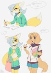 Rating: s
ID: 3526296
Date: 2022-08-24 20:03:26 -0400
Status: active
Score: 21
2022 anthro aruurara bag book bottomwear canid canine canis clothing domestic_dog duo female financier_(aruurara) fox gesture hair hair_over_eye hi_res hoodie japanese_text kemono liina_(aruurara) mammal one_eye_obstructed shirt shorts speech_bubble studying tank_top text thought_bubble topwear translation_check translation_request waving post #3526296