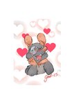 Rating: s
ID: 2257334
Date: 2020-05-15 13:15:00 -0400
Status: active
Score: 9
ambiguous_gender anthro blush bodily_fluids booba_(series) drooling eyewear fur glasses goathics grey_body grey_fur hand_under_chin happy headshot_portrait heart_eyes heart_symbol hi_res loola_the_mouse mammal mouse murid murine open_mouth portrait rodent saliva smile solo post #2257334