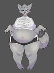 Rating: s
ID: 4816182
Date: 2024-05-30 01:23:31 -0400
Status: active
Score: 47
anthro athletic_wear bedroom_eyes belly big_breasts blep blush bottomwear breasts canid canine canis clothing digital_media_(artwork) eyeshadow female female_anthro fluffy fluffy_tail full-length_portrait grey_body gym_bottomwear gym_shorts head_tuft hi_res makeup mammal midriff narrowed_eyes navel overweight overweight_anthro overweight_female pigeon_toed portrait rood0g seductive shirt shorts solo suggestive_shirt tail text text_on_clothing text_on_shirt text_on_topwear thick_calves thick_thighs tongue tongue_out topwear tuft wide_hips wolf post #4816182