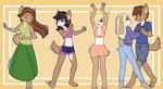 Rating: s
ID: 4211848
Date: 2023-08-03 21:23:31 -0400
Status: active
Score: 56
anthro barefoot black_hair blonde_hair book_of_lust bottomwear brown_hair butt canid canine canis caroline_waters cassandra_hart clothed clothing dancing deer dolphin_shorts domestic_dog dress feet female group hair happy jake_hart julia_woods lagomorph leporid male male/female mammal midriff olivia_hart plantigrade rabbit scut_tail shaking_butt shaking_hips short_tail shorts skirt stefano_d'angelo tail post #4211848