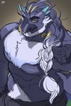 Rating: s
ID: 5128364
Date: 2024-10-20 17:00:06 -0400
Status: active
Score: 9
1boshi 2:3 anthro avian beard bird black_body black_scales black_skin body_hair bottomwear chest_hair claws clothing facial_hair feathers galliform hair happy_trail lifewonders male multicolored_body multicolored_feathers muscular muscular_male pants peafowl pecs phasianid ponytail purple_body purple_feathers rainbow_body rainbow_feathers red_eyes scales shirtless sideburns simurgh_(tas) solo sweatpants talon_hands toe_claws tokyo_afterschool_summoners white_body white_feathers yellow_sclera post #5128364