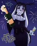 Rating: s
ID: 5278854
Date: 2024-12-31 19:16:01 -0500
Status: active
Score: 11
absurd_res alcohol alternative_fashion antlers beverage black_clothing black_dress black_hair black_lipstick blush bodily_fluids champagne champagne_glass clothed clothing container corset cup dress drinking_glass drooling drunk eyeshadow female fireworks floppy_ears fur glass glass_container glass_cup goth grin hair hi_res holidays horn horn_jewelry jackalope jewelry lagomorph lingerie lipstick looking_at_viewer magdalena_(suchimonix) makeup mammal new_year new_year_2025 night off_shoulder one_eye_closed party saliva slit_dress smile solo substance_intoxication suchimonix topwear trad_goth white_body white_fur wide_hips post #5278854