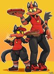 Rating: s
ID: 5607583
Date: 2025-05-29 18:30:16 -0400
Status: active
Score: 17
2025 5_fingers absurd_res anthro anthrofied black_body black_bottomwear black_claws black_clothing black_footwear black_fur black_hat black_headwear black_nose black_pants black_shirt black_shoes black_shorts black_stripes black_topwear bottomwear brother_(lore) brothers_(lore) bulge cheese claws clothed clothing collared_shirt container dairy_products duo felid feline felino finger_claws fingers food footwear freckles fur generation_7_pokemon grey_nose hat headgear headwear hi_res litten looking_down looking_up male mammal milo_(felino) nintendo pants pizza pizza_box pokemon pokemon_(species) pokemorph polo_shirt red_body red_clothing red_eyes red_footwear red_fur red_hat red_headwear red_shirt red_shoes red_stripes red_topwear running_shoes shirt shoes short_stack shorts sibling_(lore) slightly_chubby slightly_chubby_anthro slightly_chubby_male smile smirk socks standing steam striped_body striped_fur stripes thick_thighs tongue tongue_out topwear torracat white_clothing white_footwear white_socks wide_hips yellow_sclera zach_(felino) post #5607583