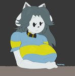 Rating: s
ID: 4272362
Date: 2023-09-04 08:41:50 -0400
Status: active
Score: 69
anthro big_breasts breasts canid canine clothing collar colored-in colored-in_version felid feline female hair half-length_portrait long_hair mammal monochrome portrait shirt simple_background simple_eyes smile solo tem temmie_(undertale) theatneg topwear undertale undertale_(series) post #4272362