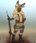 Rating: s
ID: 4942567
Date: 2024-07-25 19:30:37 -0400
Status: active
Score: 13
2024 anthro belt biped boots breasts brown_body brown_fur clothed clothing female footwear fur gun hanazawa hat headgear headwear hi_res lagomorph leporid mammal outside rabbit ranged_weapon shoes solo standing weapon post #4942567