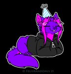 Rating: s
ID: 5646143
Date: 2025-06-16 11:50:55 -0400
Status: pending
Score: 1
alpha_channel black_clothing black_hoodie black_topwear blep clothing domestic_cat eyes_closed felid feline felis felisrandomis female fur hair hat headgear headwear hoodie loaf mammal party_hat pink_body pink_fur purple_body purple_fur simple_background smile solo tongue tongue_out topwear transparent_background trpc_(felisrandomis) post #5646143