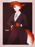 Rating: s
ID: 3805048
Date: 2023-01-11 01:52:16 -0500
Status: active
Score: 12
3:4 5_fingers anthro anubis_(karoe13chan) biped bottomwear breasts character_name clothed clothing countershade_face countershade_fur countershade_tail countershading fangs female fingers fully_clothed fur hair heterochromia hi_res jacket lotusshade mammal orange_body orange_fur orange_hair pants pink_eyes sabertooth_(anatomy) simple_background solo standing suit tail teeth text topwear white_body white_fur yellow_eyes post #3805048