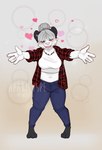 Rating: s
ID: 4523057
Date: 2024-01-08 18:41:26 -0500
Status: active
Score: 11
absurd_res aimi_(sleepysushiroll) anthro apakilyspe bear blush bottomwear clothing crop_top denim denim_bottomwear denim_clothing female flannel giant_panda heart_symbol hearts_around_body hi_res hug_invitation hug_request jeans mammal pants shirt solo topwear post #4523057