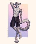 Rating: s
ID: 5657837
Date: 2025-06-21 10:46:52 -0400
Status: active
Score: 4
abs anthro black_bottomwear black_clothing black_shorts blue_eyes bottomwear cheek_tuft clothed clothing facial_tuft full-length_portrait fur grey_body grey_fur hi_res male male_anthro marie_merkh markings muscular muscular_anthro muscular_male neck_tuft pecs portrait shorts solo spots spotted_arms spotted_legs spotted_markings spotted_tail standing tail tail_markings topless tuft post #5657837