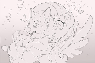 ambiguous_gender canine dog duo equine feathered_wings feathers female feral fluttershy_(mlp) friendship_is_magic fur hair hi_res mammal my_little_pony open_mouth paws pegasus simple_background sketch smile teeth white_background wings yakovlev-vad
Rating: Safe
Score: 8
User: Millcore
Date: September 11, 2017 ambiguous_gender canine dog duo equine feathered_wings feathers female feral fluttershy_(mlp) friendship_is_magic fur hair hi_res mammal my_little_pony open_mouth paws pegasus simple_background sketch smile teeth white_background wings yakovlev-vad
Rating: Safe
Score: 8
User: Millcore
Date: September 11, 2017