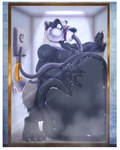 Rating: s
ID: 3364627
Date: 2022-05-31 13:09:23 -0400
Status: active
Score: 92
4_fingers 4_toes against_surface anthro badger belly belly_expansion belly_inflation belly_on_glass big_belly black_belly black_body black_fur black_nose bloo border cheek_bulge claws door_handle expansion feet fingers fur glass_door green_eyes hand_on_belly hand_on_wall handle hi_res hose hose_in_mouth hose_inflation huge_belly hyper hyper_belly hyper_inflation inflation liquid_inflation looking_at_belly looking_down looking_down_at_self male mammal muscular muscular_anthro muscular_male mustelid musteline on_glass pecs shower side_view snout solo standing steam swollen_cheeks thick_thighs toes water_inflation wet wet_body wet_fur white_border wishbone_mouth wixter post #3364627