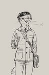 Rating: s
ID: 5010315
Date: 2024-08-25 22:13:33 -0400
Status: active
Score: 7
anthro clothed clothing dark_hair digital_media_(artwork) emile_(moustelot) eyewear gesture glasses hi_res least_weasel looking_at_viewer male mammal messenger_bag moustelot mustelid musteline necktie shirt simple_background sketch smile smiling_at_viewer solo topwear true_musteline waving waving_at_viewer weasel whiskers post #5010315