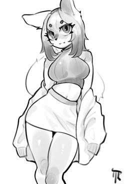 Rating: s
ID: 5698788
Date: 2025-07-10 05:35:42 -0400
Status: pending
Score: 21
2025 anthro black_nose bottomwear breasts canid canine canis clothing coat female greyscale hair hi_res kennymlgb25 logo mammal medium_breasts monochrome pencil_skirt short_hair skirt smile solo sweater sweater_vest tail topwear vest wolf post #5698788