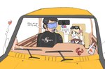 Rating: s
ID: 5163287
Date: 2024-11-05 21:20:23 -0500
Status: active
Score: 3
1500chan anthro blonde_hair diving_mask drawfag driving duo eyewear female floppy_ears fur hair human lagomorph leporid lop_ears male mammal mask meme punky_bunny_(lmcobra) rabbit scuba_gear sunglasses white_body white_fur post #5163287