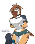 Rating: s
ID: 5178832
Date: 2024-11-13 05:32:22 -0500
Status: active
Score: 48
anthro big_breasts breasts brooklyn_(pace-maker) describing_height duo female giraffe giraffid height_theme helluva_boss mammal octavia_(helluva_boss) pace-maker small_waist tall thick_thighs wide_hips post #5178832