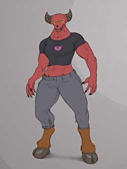 2018 5_fingers abs alekksandar baphomena baron_of_hell biceps breasts cacodemon cat claws clothed clothing conditional_dnp demon digital_media_(artwork) doom feline female fur hi_res hooves horn humanoid looking_at_viewer mammal midriff monster monstrous_humanoid muscular muscular_female navel not_furry pants red_skin shirt simple_background skull solo standing teeth video_games yellow_eyes
Rating: Safe
Score: 7
User: fire238
Date: April 18, 2018 2018 5_fingers abs alekksandar baphomena baron_of_hell biceps breasts cacodemon cat claws clothed clothing conditional_dnp demon digital_media_(artwork) doom feline female fur hi_res hooves horn humanoid looking_at_viewer mammal midriff monster monstrous_humanoid muscular muscular_female navel not_furry pants red_skin shirt simple_background skull solo standing teeth video_games yellow_eyes
Rating: Safe
Score: 7
User: fire238
Date: April 18, 2018