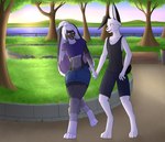 Rating: s
ID: 3826704
Date: 2023-01-22 11:02:03 -0500
Status: active
Score: 1
absurd_res anthro ashley_(huf13) bench black_body black_fur clothing crop_top detailed_background domestic_rabbit duo fangs female floppy_ears fur grey_eyes hair hand_holding hi_res jack_kel_(huf13) lagomorph leporid looking_at_another looking_at_partner lop_rabbit male male/female mammal markings morning oryctolagus park park_bench rabbit red_eyes shirt smile smiling_at_another smiling_at_each_other spots spotted_body spotted_fur teeth topwear trashy_hex white_body white_fur white_hair post #3826704