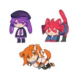 Rating: s
ID: 5659703
Date: 2025-06-22 05:05:00 -0400
Status: pending
Score: 3
1:1 accessory adachi_rei ahoge aivoice animal_humanoid armwear beret black_boots black_bottomwear black_clothing black_footwear black_hat black_headwear black_legwear black_pantyhose black_skirt black_sleeves blue_bottomwear blue_clothing blue_skirt blue_sleeves boots bottomwear canid canid_humanoid canine canine_humanoid cat_humanoid chibi clothing collared_shirt detached_sleeves dog_humanoid drill_curls expressionless felid felid_humanoid feline feline_humanoid female floppy_ears footwear group hair hair_accessory hair_between_eyes hair_ribbon hat headgear headwear humanoid jacket jitome kasane_teto kizuna_ne0 lagomorph lagomorph_humanoid legwear leporid_humanoid long_sleeves lop_ears machine mammal mammal_humanoid medium_hair necktie one_side_up orange_eyes orange_hair pantyhose purple_body purple_eyes purple_necktie rabbit_humanoid red_eyes red_hair ribbons robot robot_humanoid shirt shoes skirt text text_on_clothing text_on_hat text_on_headwear topwear trio twin_drills utane_uta utau very_short_hair white_clothing white_jacket white_ribbon white_shirt white_topwear post #5659703