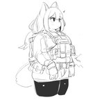 Rating: s
ID: 5530937
Date: 2025-04-26 02:41:37 -0400
Status: active
Score: 8
animal_humanoid b45ui belly belly_squish biped black_line_art blush blush_lines breasts bulletproof_vest cat_humanoid clothed clothing digital_media_(artwork) eye_through_hair eyebrow_through_hair eyebrows felid felid_humanoid feline feline_humanoid female fingers fully_clothed greyscale hair hi_res humanoid hungry japanese_text legwear mammal mammal_humanoid monochrome mouth_closed overweight overweight_female overweight_humanoid ponytail portrait rumbling_stomach shirt simple_background sketch solo squish standing tail text three-quarter_portrait three-quarter_view tight_clothing tight_topwear tight_vest topwear translucent translucent_hair white_background post #5530937