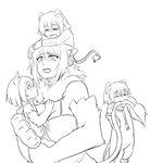 Rating: s
ID: 4310194
Date: 2023-09-24 01:35:14 -0400
Status: active
Score: 21
2015 animal_humanoid bare_shoulders big_breasts big_hands bite bobanon bra breasts carrying_another child cleavage clothed clothing daughter_(lore) deity digital_media_(artwork) egyptian_mythology felid felid_humanoid female fluffy fur group hair happy hi_res holding_child humanoid inner_ear_fluff less_(artist) lion_humanoid long_tail mammal mammal_humanoid middle_eastern_mythology monochrome monster_girl_(genre) monster_girl_encyclopedia mother_(lore) mother_and_child_(lore) mother_and_daughter_(lore) mythology neck_tuft open_mouth pajamas pantherine pantherine_humanoid parent_(lore) parent_and_child_(lore) parent_and_daughter_(lore) paws piggyback raised_tail riding_on_back riding_on_shoulder sekhmet short_hair simple_background stressed tail tail_bite tail_in_mouth tail_tuft tuft underwear young post #4310194