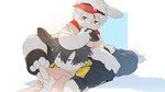Rating: s
ID: 5667443
Date: 2025-06-25 18:12:59 -0400
Status: active
Score: 10
16:9 2024 4k absurd_res clothing duo ear_nibble hi_res lagomorph leporid lying male mammal mrshu pattern_background rabbit simple_background widescreen young post #5667443
