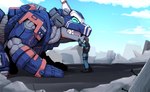 Rating: s
ID: 4945278
Date: 2024-07-27 00:56:03 -0400
Status: active
Score: 20
all_fours blue_body blue_eyes city cityscape destroyed_building duo earth_garon happy hi_res human kaiju leaning leaning_forward machine male mammal mecha orangetaming petting robot ultraman_(series) post #4945278
