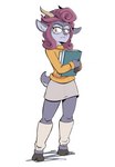 Rating: s
ID: 2814115
Date: 2021-07-04 01:13:50 -0400
Status: active
Score: 65
2019 absa anthro beezii bite_mark black_hooves black_nose blush book bottomwear bovid breasts caprine clothed clothing eyewear female fur glasses goat grey_body grey_fur hair hi_res hooves leg_warmers legwear lovers_of_aether mammal multicolored_body multicolored_fur pink_hair purple_body purple_fur rivals_of_aether simple_background skirt solo standing sweater tail tail_over_skirt tan_bottomwear tan_clothing tan_skirt topwear two_tone_body two_tone_fur white_background yellow_clothing yellow_eyes yellow_sweater yellow_topwear post #2814115