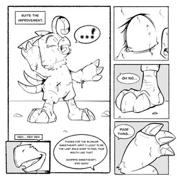 Rating: s
ID: 5466933
Date: 2025-03-30 19:41:21 -0400
Status: active
Score: 23
avian bandai_namco beak biyomon bodily_fluids claws comic comic_panel digimon digimon_(species) duo english_text female feral forced gameplay_mechanics hi_res inanimate_transformation male male/female monochrome petrification poisoned souxmon tears text transformation wax_feather post #5466933