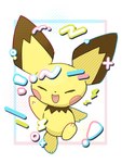 Rating: s
ID: 5666462
Date: 2025-06-25 08:49:18 -0400
Status: pending
Score: 8
2025 ama_luna197 ambiguous_gender anthro exclamation_point eyes_closed generation_2_pokemon happy hi_res nintendo open_mouth paws pichu pokemon pokemon_(species) simple_background solo post #5666462