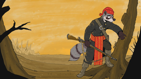 Rating: s
ID: 5707882
Date: 2025-07-14 06:14:14 -0400
Status: active
Score: 3
16:9 4k absurd_res anthro bag belt boots branch clothing ears_up footwear forest gun hand_on_tree hi_res holding_gun holding_object holding_ranged_weapon holding_rifle holding_weapon looking_up male mammal mawkvlt plant procyonid raccoon raccoon_tail ranged_weapon rifle shoes solo tail tree weapon widescreen post #5707882
