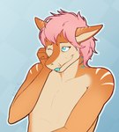 Rating: s
ID: 4991522
Date: 2024-08-17 08:57:05 -0400
Status: active
Score: 8
2024 anthro barbel_(anatomy) blue_eyes carpet_shark digital_drawing_(artwork) digital_media_(artwork) ear_piercing fish forked_tongue gills ginglymostomatid hair hand_on_cheek hi_res hybrid kate_yellowfox male marine markings messy_hair nude nurse_shark one_eye_closed orange_body phio piercing pink_hair reptile scalie shark simple_background smile snake solo striped_markings stripes tired tongue tongue_out post #4991522