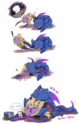 ! 4_eyes alien arthropod book cuddling duo female hi_res insect league_of_legends leopardkora male monster multi_eye multi_limb phone purple_eyes rek'sai riot_games sharp_teeth sleeping teeth tentacles vel'koz_(lol) video_games
Rating: Safe
Score: 11
User: ccpd
Date: September 11, 2017 ! 4_eyes alien arthropod book cuddling duo female hi_res insect league_of_legends leopardkora male monster multi_eye multi_limb phone purple_eyes rek'sai riot_games sharp_teeth sleeping teeth tentacles vel'koz_(lol) video_games
Rating: Safe
Score: 11
User: ccpd
Date: September 11, 2017