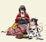 Rating: s
ID: 5142269
Date: 2024-10-27 10:45:14 -0400
Status: active
Score: 3
alternate_species ambiguous_gender animal_ears animal_humanoid animal_print animal_tail annoyed asian_clothing beard black_beard black_body black_eyes black_facial_hair black_fur black_hair black_horn blue_body blue_eyes blue_feathers blush body_writing bovid bovid_humanoid bovine bovine_humanoid cattle cattle_humanoid chinese_zodiac clothing cow_print cow_print_kimono dipstick_horn ear_piercing east_asian_clothing eating eating_food eyelashes eyes_closed facial_hair facial_markings feathered_wings feathers female feral food fur goatee green_body green_feathers group hair head_markings hi_res holding_food holding_object holidays horn human humanoid humanoid_face japanese_clothing kimono kneeling male mammal mammal_humanoid markings miriam_(bloodstained) multi_tail multicolored_horn new_year orange_body orange_fur piercing pink_body pink_feathers pink_fur purple_tongue red_clothing red_kimono simple_background smile tail tail_tuft tan_background tan_body tan_horn tan_skin the_lesser_key_of_solomon tongue tongue_out trio tuft tusks vusc white_body white_fur wings writing_on_face year_of_the_ox yellow_horn yellow_sclera zagan_(goetia) zangetsu_(bloodstained) post #5142269