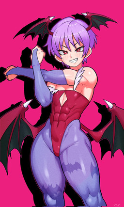 Rating: s
ID: 5670934
Date: 2025-06-27 12:10:38 -0400
Status: pending
Score: 4
2025 abs armwear blush blush_lines bridal_gauntlets butt_wings capcom champchidi clothing cutout darkstalkers female flat_chested grinning_at_viewer hair head_wings hi_res humanoid lilith_aensland muscular muscular_female muscular_humanoid navel_outline pink_hair red_eyes shadow short_hair shoulderless_clothing simple_background slim solo stretching_arms succubus thick_thighs unusual_wing_placement winged_humanoid wings post #5670934