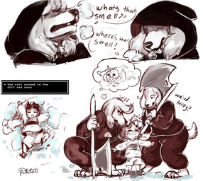 ambiguous_gender anthro axe blush canine clothing dialogue dog dogamy dogaressa english_text female fur hat human male mammal melee_weapon pikitsi protagonist_(undertale) simple_background snow text undertale video_games weapon white_fur
Rating: Safe
Score: 4
User: Cat-in-Flight
Date: April 18, 2018 ambiguous_gender anthro axe blush canine clothing dialogue dog dogamy dogaressa english_text female fur hat human male mammal melee_weapon pikitsi protagonist_(undertale) simple_background snow text undertale video_games weapon white_fur
Rating: Safe
Score: 4
User: Cat-in-Flight
Date: April 18, 2018