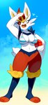 Rating: s
ID: 5650868
Date: 2025-06-18 11:44:32 -0400
Status: active
Score: 40
2025 3_fingers 3_toes 6:13 absurd_res anthro bikini bikini_top bikini_top_only blush bottomless bottomless_anthro bottomless_female breasts cinderace clothed clothed_anthro clothed_female clothing digital_media_(artwork) feet female fingers front_view fur generation_8_pokemon hi_res kame_3 looking_at_viewer navel nintendo one_eye_closed open_mouth open_smile partially_clothed partially_clothed_anthro partially_clothed_female pokemon pokemon_(species) red_eyes smile solo standing swimwear tail toes tongue two-piece_swimsuit white_body white_fur white_tail post #5650868
