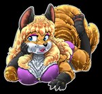 Rating: s
ID: 3690513
Date: 2022-11-14 08:34:25 -0500
Status: active
Score: 16
2020 3_toes 5_fingers anthro barefoot bikini bikini_bottom bikini_top black_background black_body black_ears black_fur black_nose blonde_hair blue_eyes bra breasts canid canine chest_tuft claws clothed clothing digit_ring digital_media_(artwork) eyelashes eyeliner feet female fingers firecat fluffy fluffy_tail fox fur gloves_(marking) hair hand_on_face heart_bra heart_clothing heart_symbol heart_underwear jewelry kitsune_youkai leg_markings lips lipstick long_hair looking_at_viewer lying makeup mammal markings married multicolored_body multicolored_fur on_front orange_body orange_fur outline panties pawpads paws pink_bikini pink_bikini_bottom pink_bikini_top pink_bra pink_clothing pink_panties pink_swimwear pink_underwear raised_leg red_fox red_lips red_lipstick ring shaded simple_background snout socks_(marking) solo swimwear tail toes true_fox tuft two-piece_swimsuit two_tone_body two_tone_fur underwear underwear_only wedding_ring white_body white_fur white_outline post #3690513