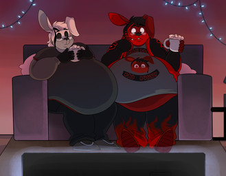 Rating: s
ID: 4823922
Date: 2024-06-02 12:45:03 -0400
Status: active
Score: 10
2020 5_fingers anthro bangs beastofeuthanasia belly bent_arm bent_legs beverage big_belly black_bottomwear black_clothing black_eyebrows black_gloves black_hair black_handwear black_jacket black_nose black_pants black_sclera black_topwear bottomwear brandon-x buckteeth candy carpet chocolate clothed clothing container cup dessert duo electronics end_table eyebrows eyewear fingerless_gloves fingers fire_print_pants floppy_ears food footwear front_view fur furniture glasses gloves grey_body grey_carpet grey_clothing grey_eyes grey_footwear grey_fur grey_inner_ear grey_shoes hair handwear heterochromia hi_res holding_beverage holding_object hot_chocolate inside jacket lagomorph leporid logo_on_clothing long_ears long_sleeve_shirt loveseat male mammal marshmallow maverick-x mouth_closed mug multicolored_body multicolored_fur multicolored_hair obese obese_anthro obese_male open_clothing open_jacket open_topwear overweight overweight_anthro overweight_male pants pillow rabbit rectangular_glasses red_belly red_body red_clothing red_eyes red_footwear red_fur red_hair red_inner_ear red_shoes shoes short_hair sitting string_lights teeth television text text_on_clothing topwear wall_(structure) watching_television white_body white_fur white_hair white_pillow worried worried_look post #4823922
