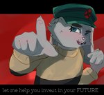 Rating: s
ID: 5560396
Date: 2025-05-09 16:42:00 -0400
Status: active
Score: 4
anthro clothing ena:_dream_bbq ena_(series) gesture hand_gesture hat headgear headwear lagomorph leporid male mammal pointing pose rabbit soft_and_wett solo sweater topwear post #5560396