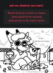 Rating: s
ID: 5549330
Date: 2025-05-04 19:56:57 -0400
Status: active
Score: 12
2025 acey_(pawplants) anthro building car city cityscape clothing dialogue digital_media_(artwork) english_text extreme_size_difference eyewear feet gesture goggles gremlin_(spiral_knights) grey_havens grin group hand_gesture hat headgear headwear macro macro_anthro macro_male male pawplants pointing pointing_at_another size_difference sketch sky smile solo_focus spiral_knights teeth text traffic_light vehicle post #5549330