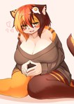 Rating: s
ID: 4411813
Date: 2023-11-13 05:05:08 -0500
Status: active
Score: 159
2022 anthro big_breasts blush breasts calico_cat cleavage clothed clothing cute_fangs digital_media_(artwork) domestic_cat fangs felid feline felis female female_anthro fur hair heart_symbol hi_res huge_breasts kagarimachi_ame kemono looking_at_viewer mammal multicolored_body multicolored_fur multicolored_hair nekotsuki_kohime open_mouth short_hair sitting solo sweater tail teeth tongue topwear wariza post #4411813
