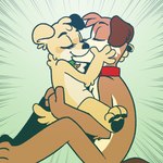 Rating: s
ID: 2911542
Date: 2021-09-04 16:50:32 -0400
Status: active
Score: 33
1:1 3_toes 4_fingers anthro arm_tuft canid canine canis collar domestic_dog duo elbow_tuft eyes_closed feet female fingers floppy_ears focus_lines french_kissing fur housepets! hug kissing male male/female mammal mouth_lock multicolored_body multicolored_fur passionatefloorromance pawpads peanut_butter_(housepets!) radial_speed_lines simple_background sitting size_difference smile snout snout_size_difference speed_lines tarot_(housepets!) toes tuft two_tone_body two_tone_fur post #2911542